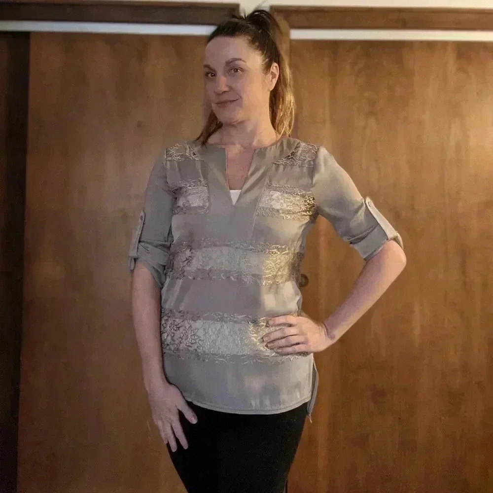 BCBG Max Azria Lace Top Size Sm